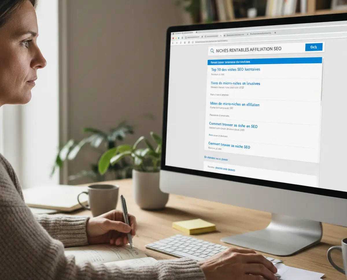 Comment choisir une niche rentable en affiliation SEO