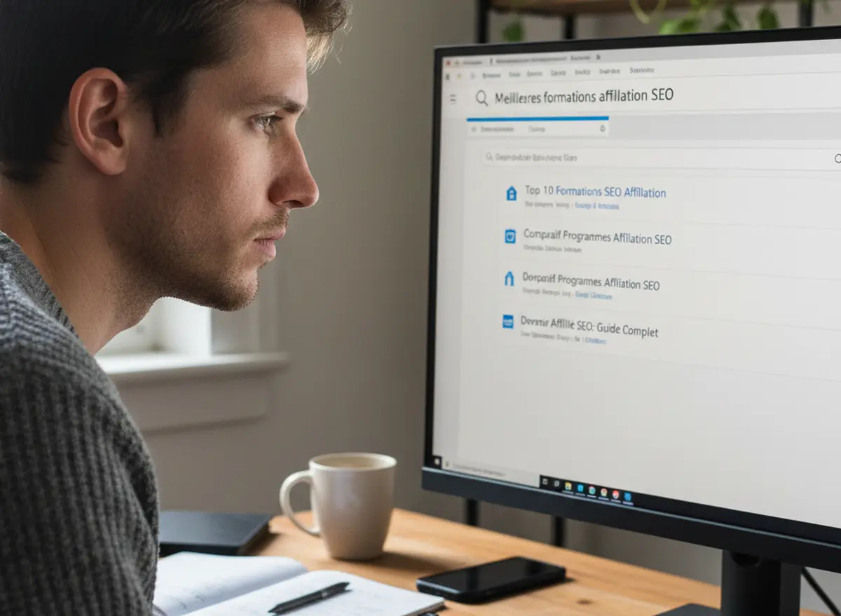 Meilleures formations affiliation SEO en France