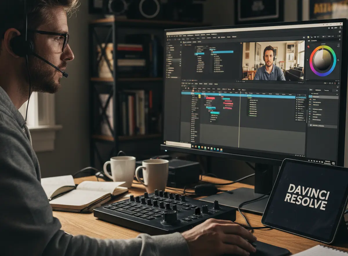 Formation DaVinci Resolve en ligne maîtrisez le montage et l'étalonnage professionnel